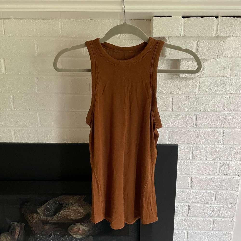 Lululemon Copper Brown Tank